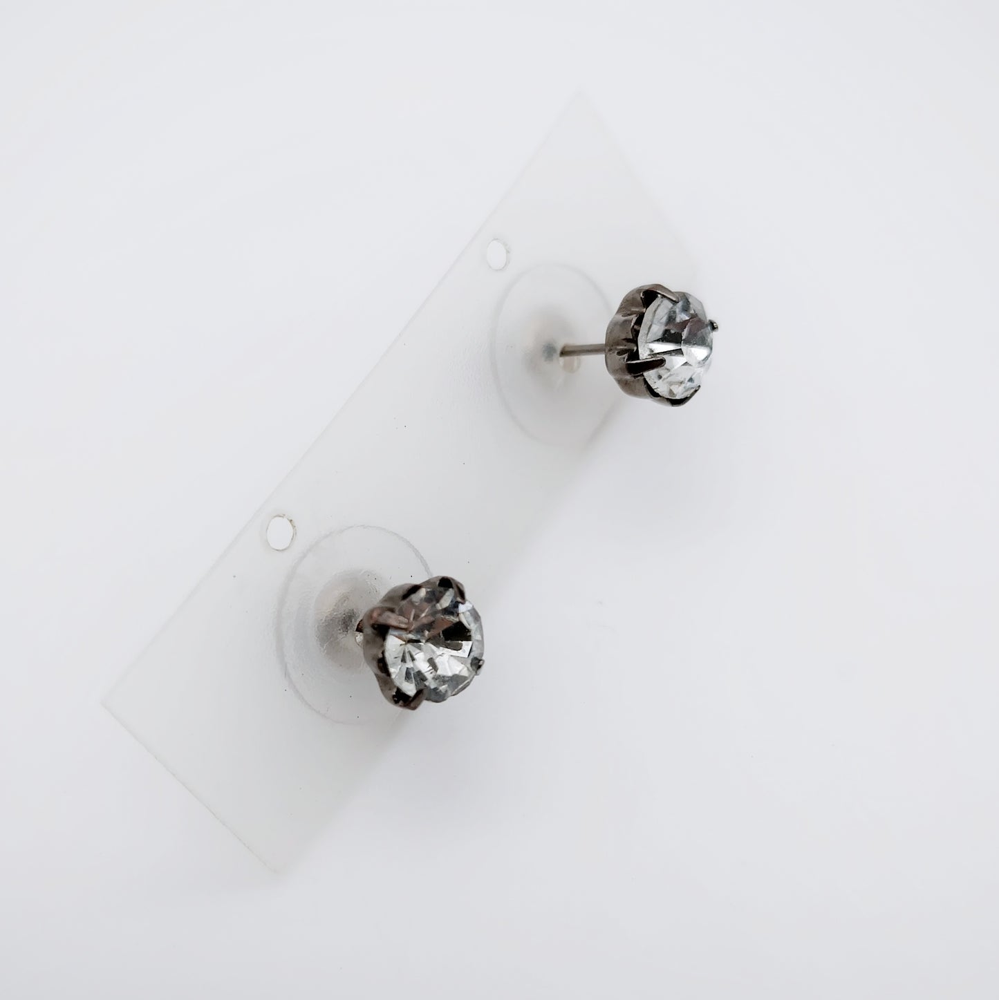 Ohrstecker reflektierende Steine