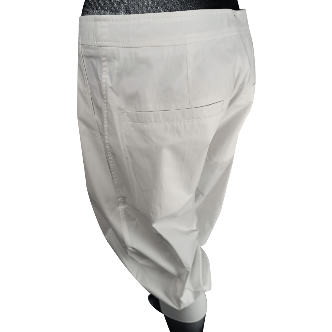 ANETT RÖSTEL Hose, 3/4-Hose "ROSTFREI", weiss