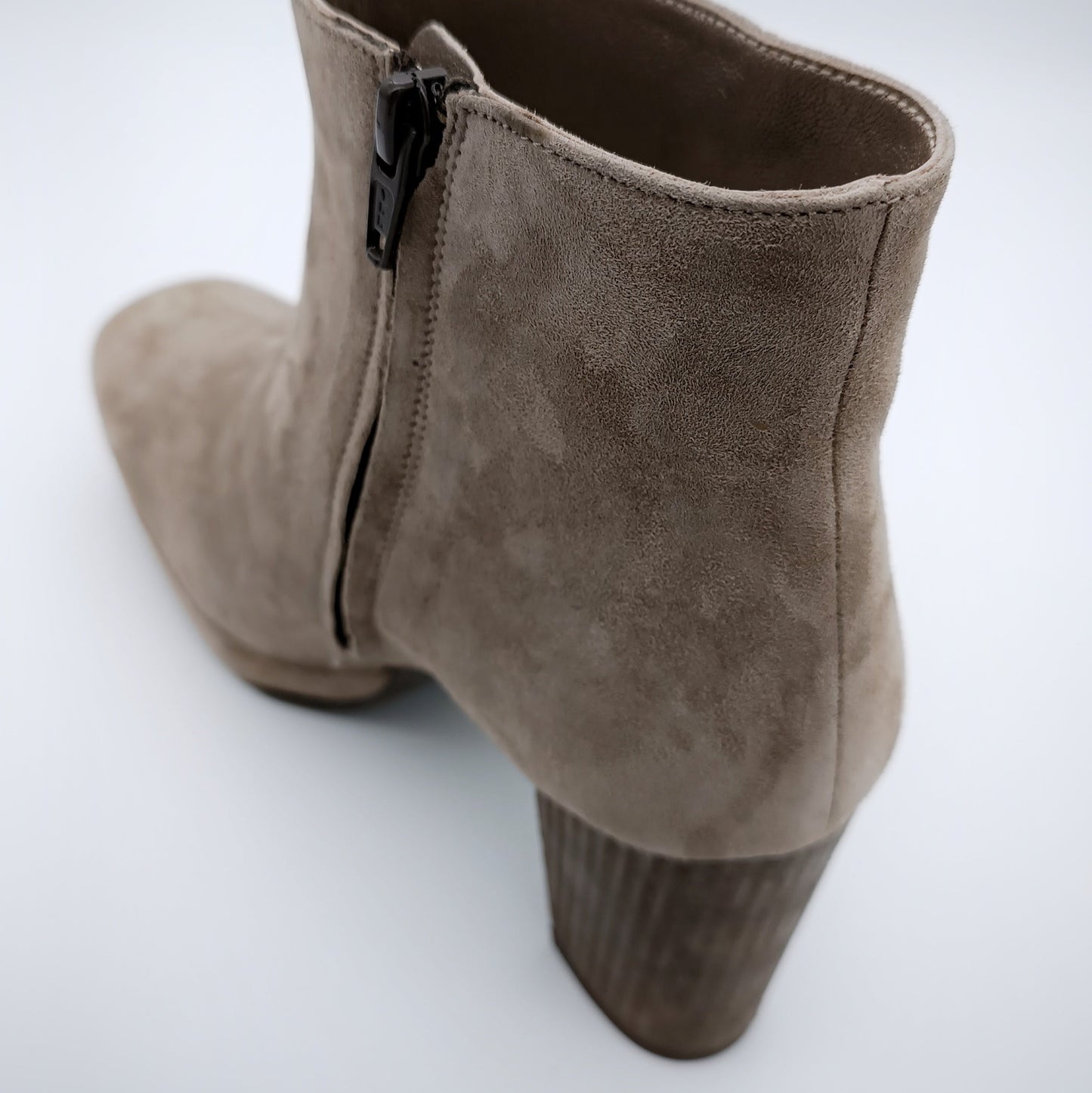 PETRA DIELER Stiefelette, Wildleder, taupe
