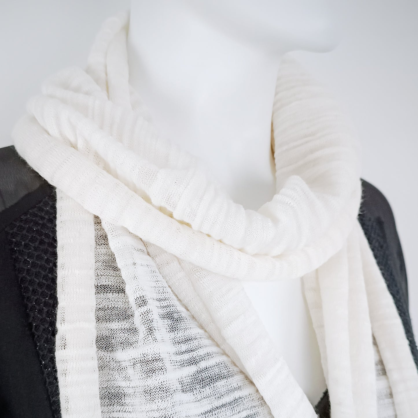 SARAH PACINI Schal - Halstuch Beige, XXL-Länge