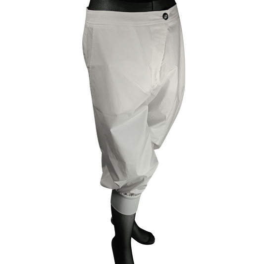ANETT RÖSTEL Hose, 3/4-Hose "ROSTFREI", weiss