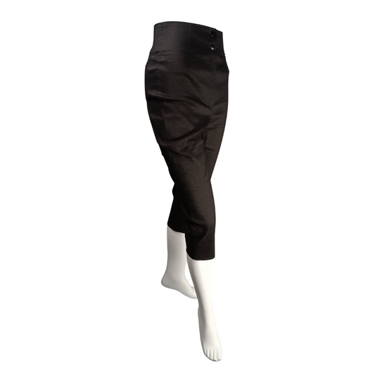 ANNETT RÖSTEL Hose - 3/4-Hose, Schwarz