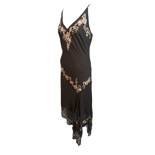 Avantgarde Kleid, Seidenchiffon
