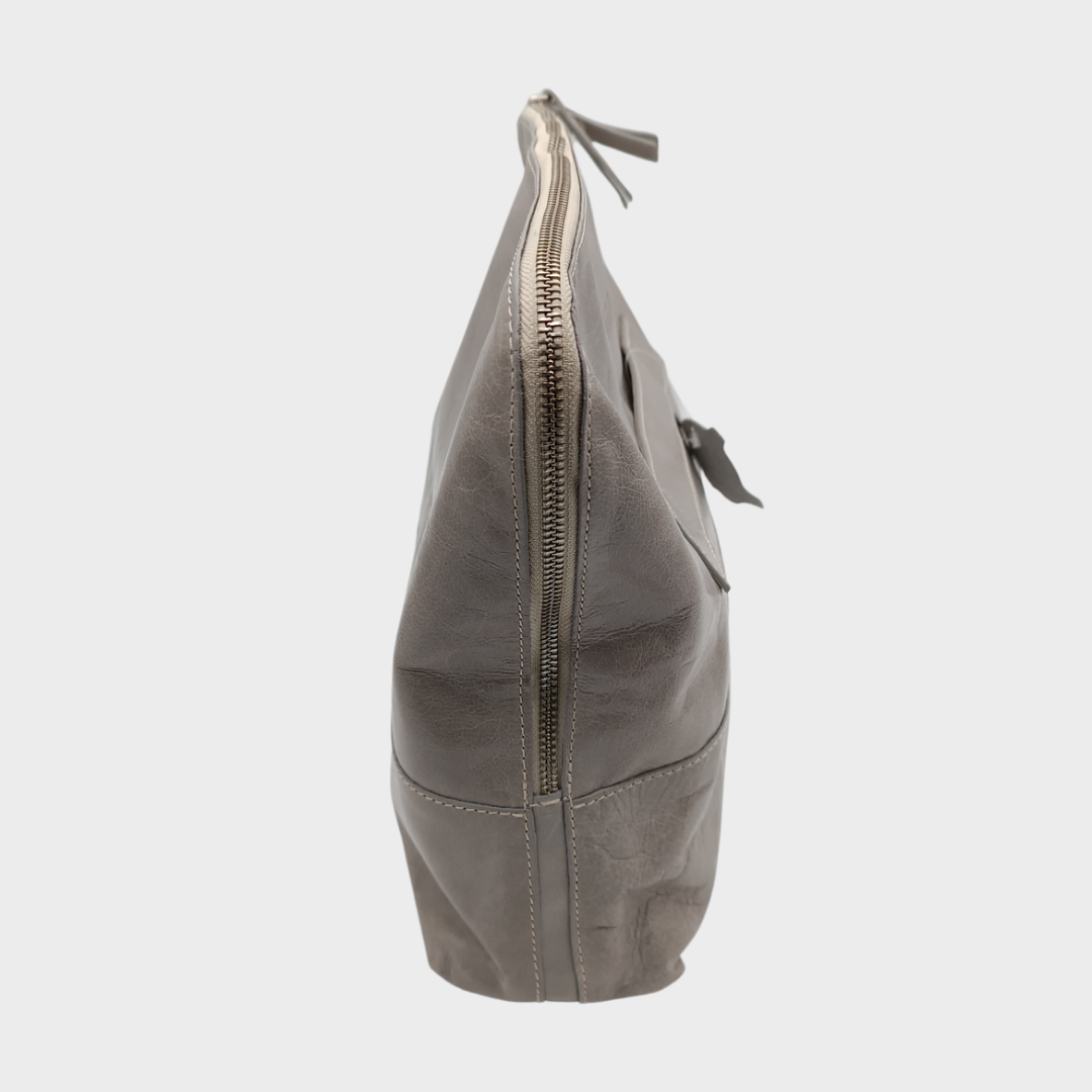 Minx Handtasche taupe Leder Athena 230