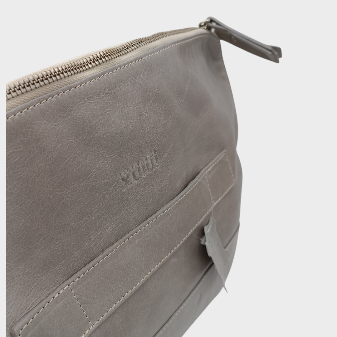 Minx Handtasche taupe Leder Athena 230