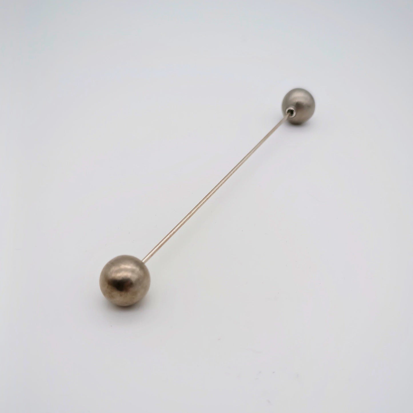 SARAH PACINI Brosche/Hutnadel, schlichtes Perlen-Design