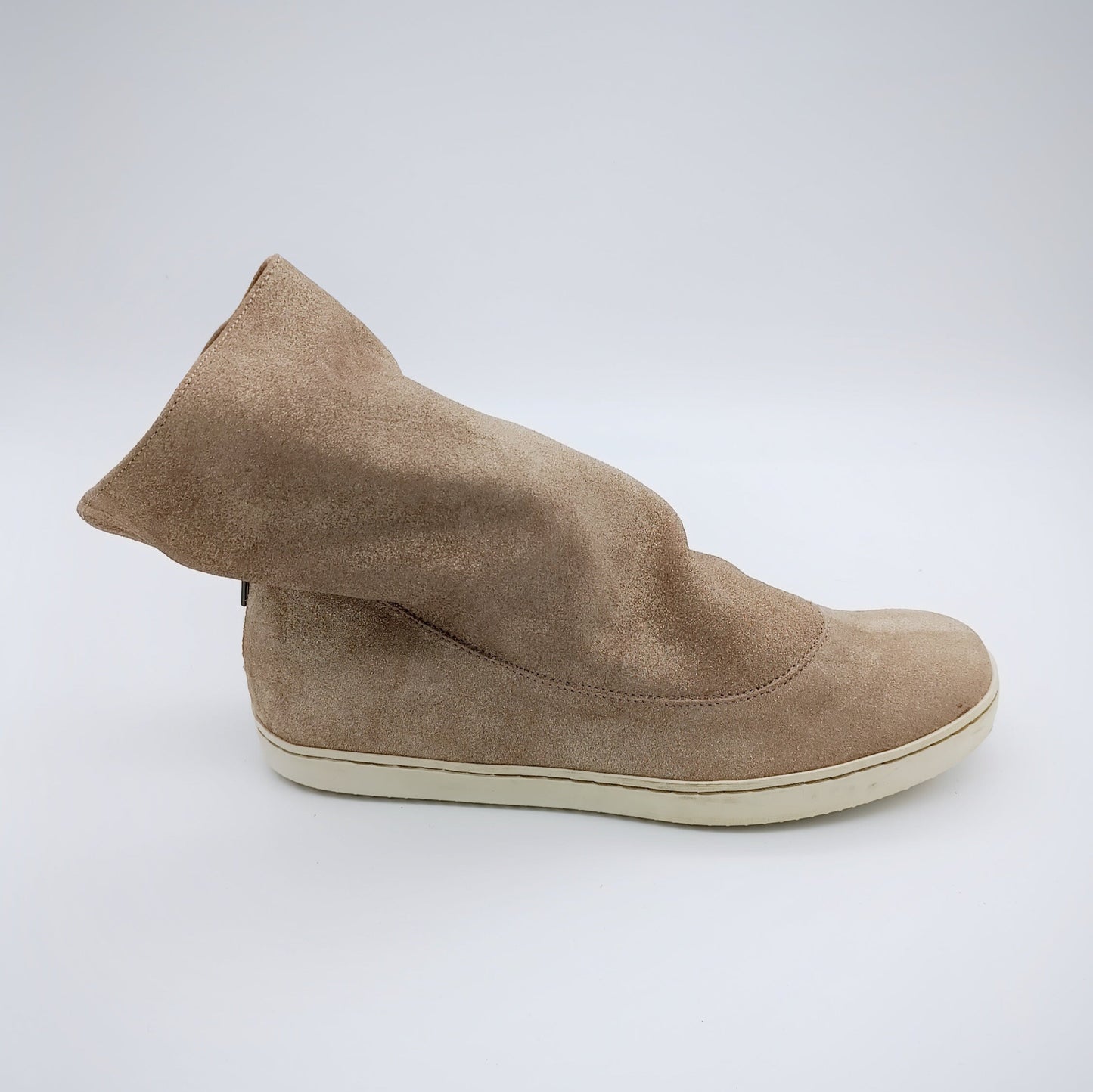 SARAH PACINI Low Boots Leder, Kurkuma/Gold Größe 38/39