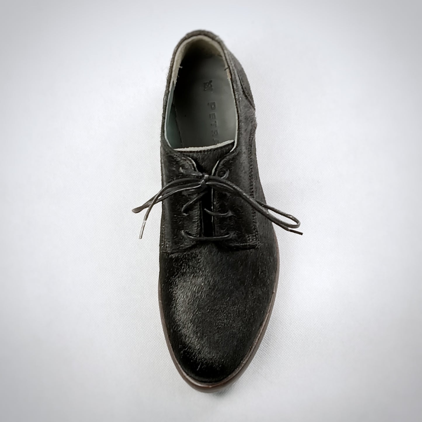 Petra Dieler Budapester Schuh - Fell Schwarz