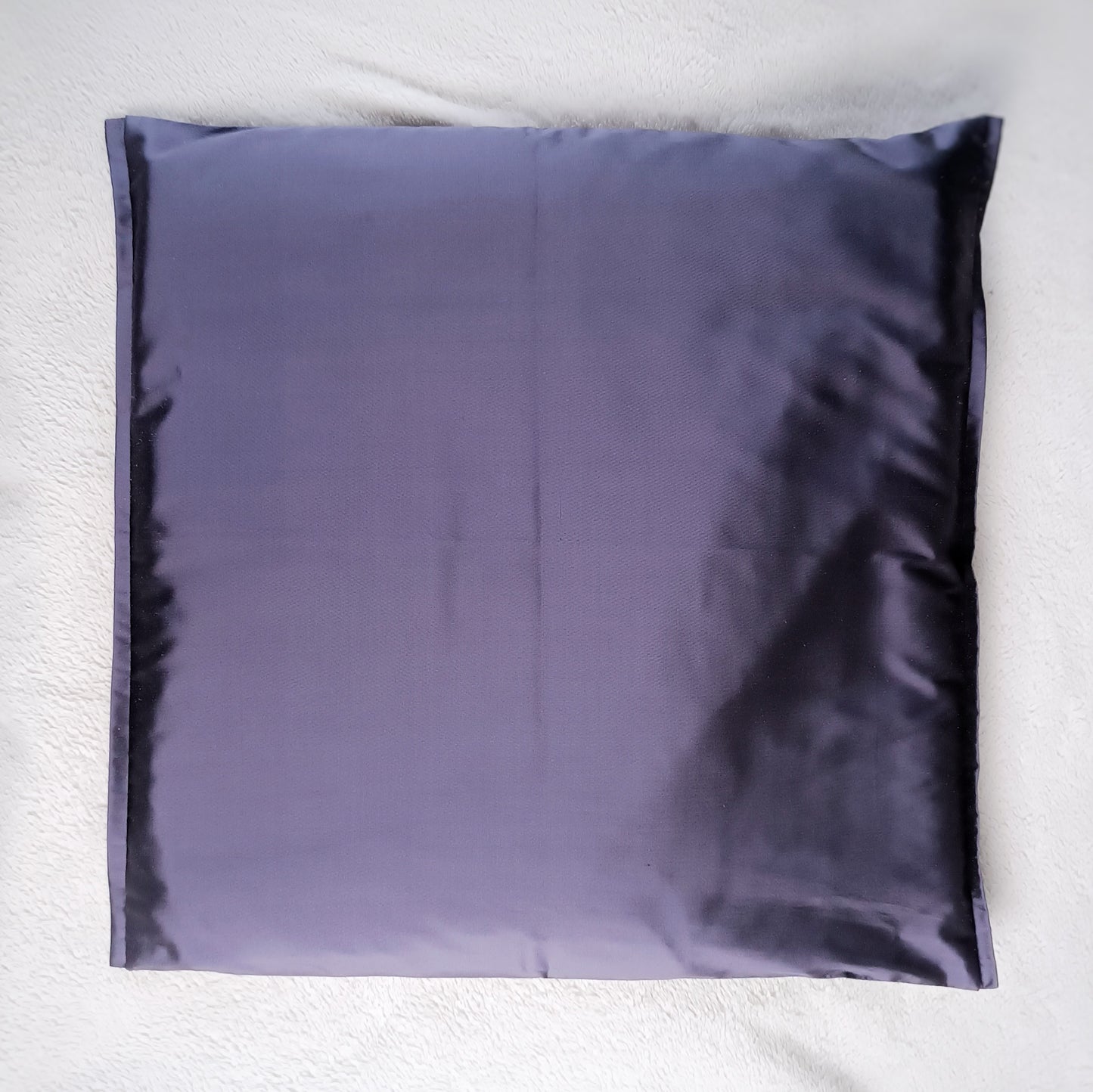 SABINE STIEGLER Kissenbezug, Pflaume, Violett, mit Stehsaum, 40x40