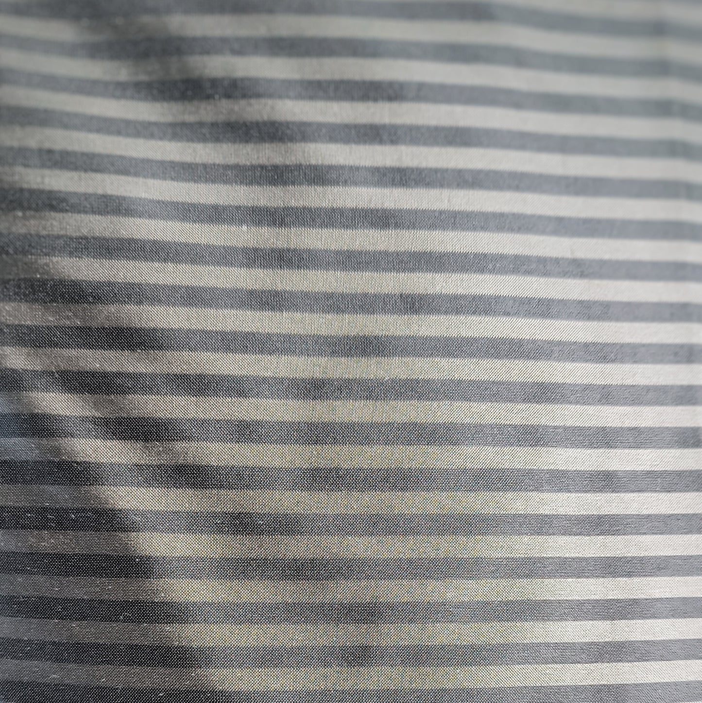 SABINE STIEGLER Kissenbezug, braun/schwarz gestreift, 50x50